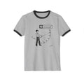 Ringer T-Shirt — Vintage Archer Graphic with 'remodel' Label