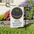 Garden Flag — Alcoholics Anonymous 91st Anniversary Unity Recovery Service