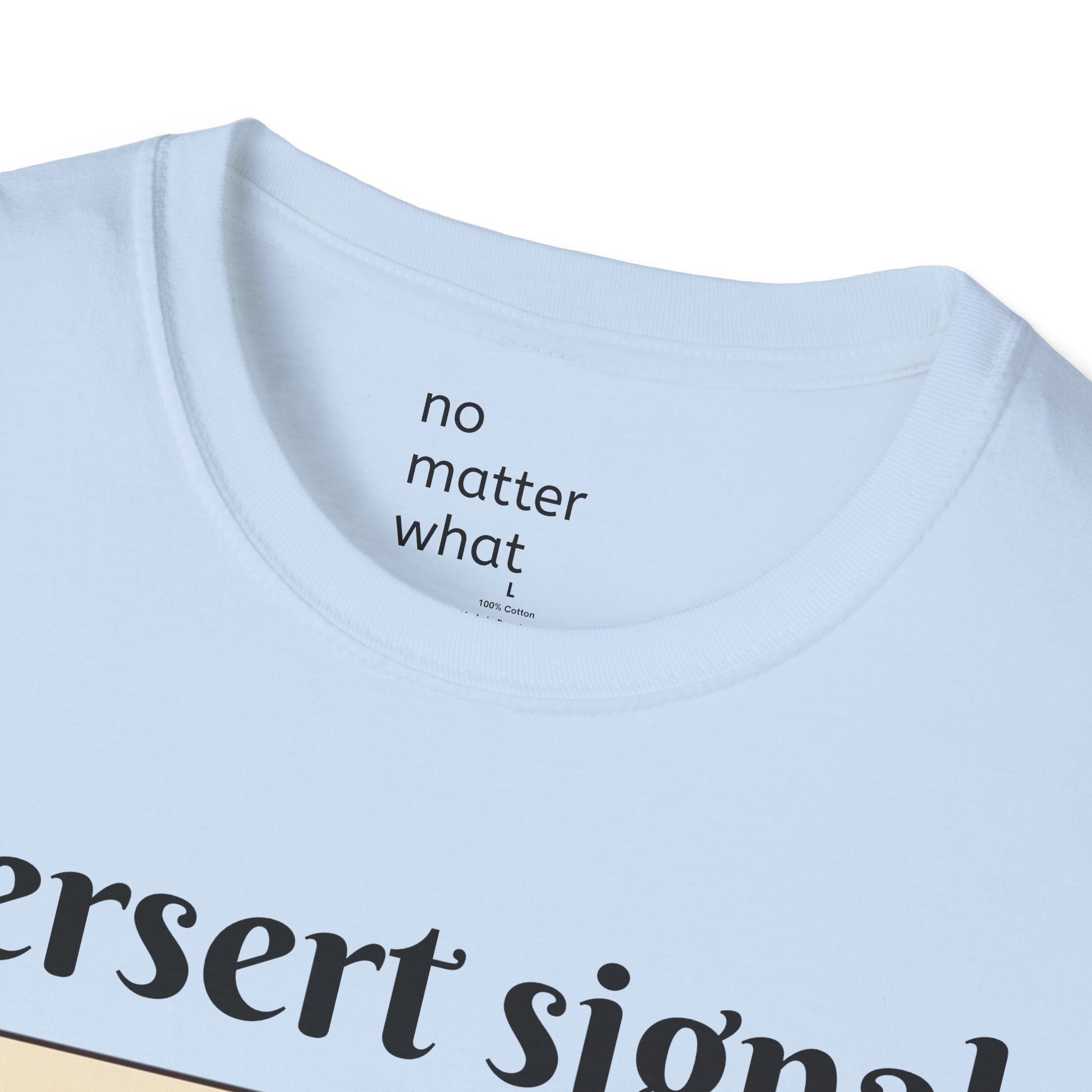 Desert Signal T-Shirt — Retro Satellite Dish Graphic Tee