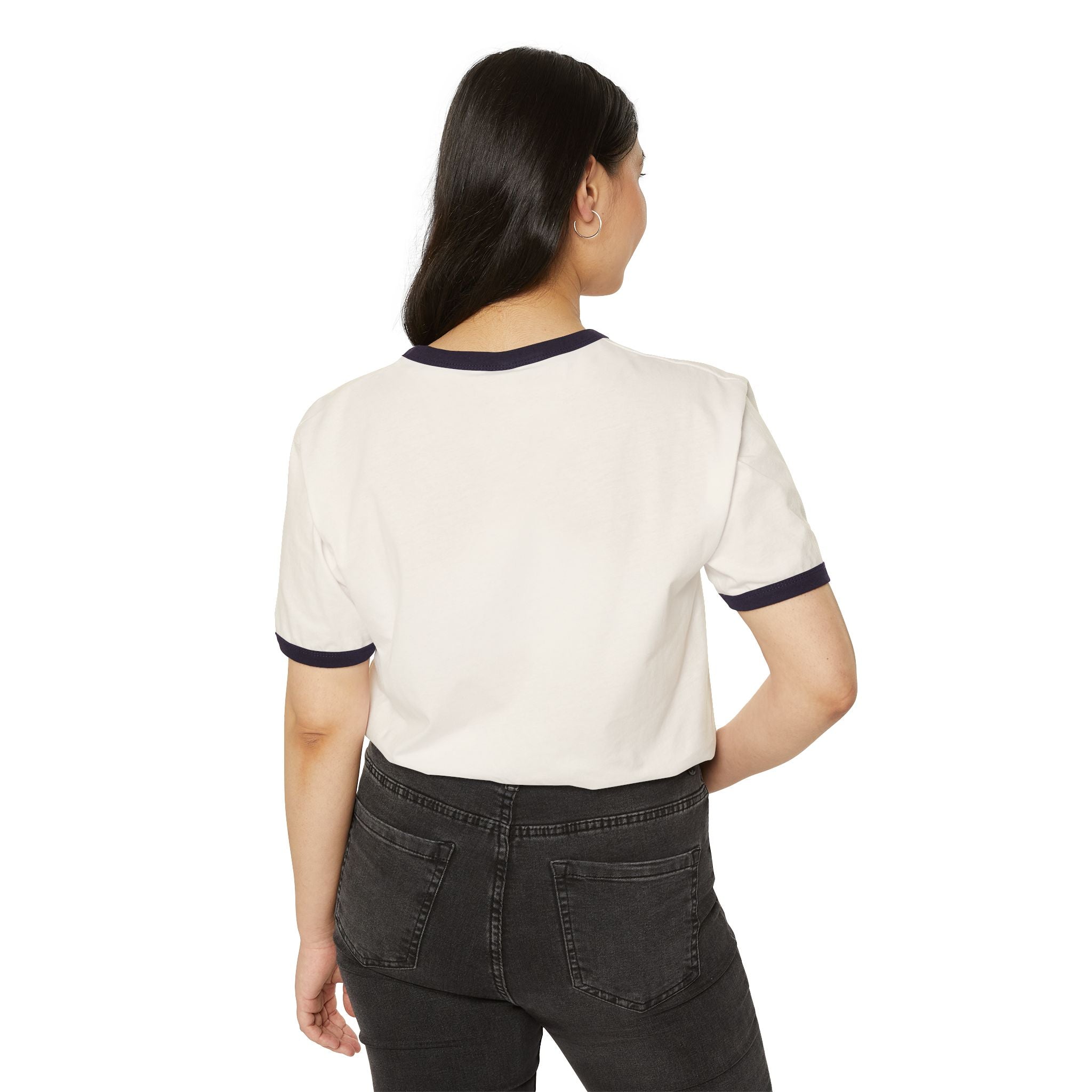 Desert Signal Ringer Tee — Satellite Dish Graphic T-Shirt
