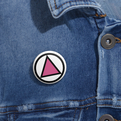 g AA y pride — LGBTQ+ Pride Enamel-Style Badge