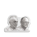Bob n Bill Cut Statue