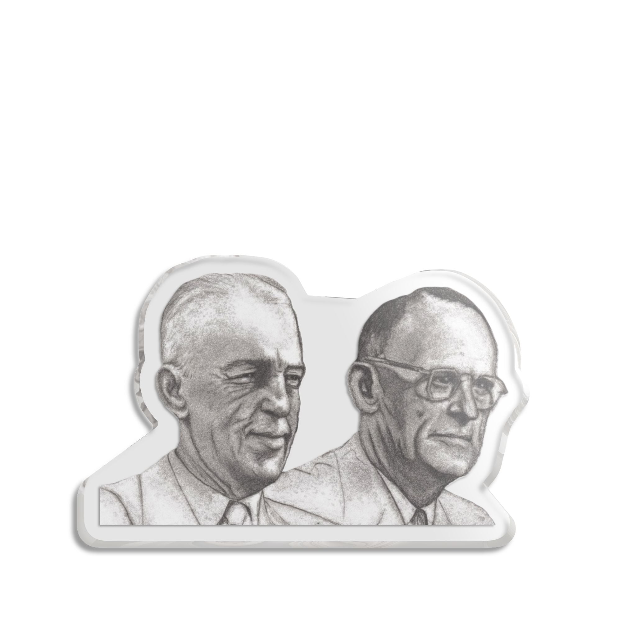 Bob n Bill Cut Statue