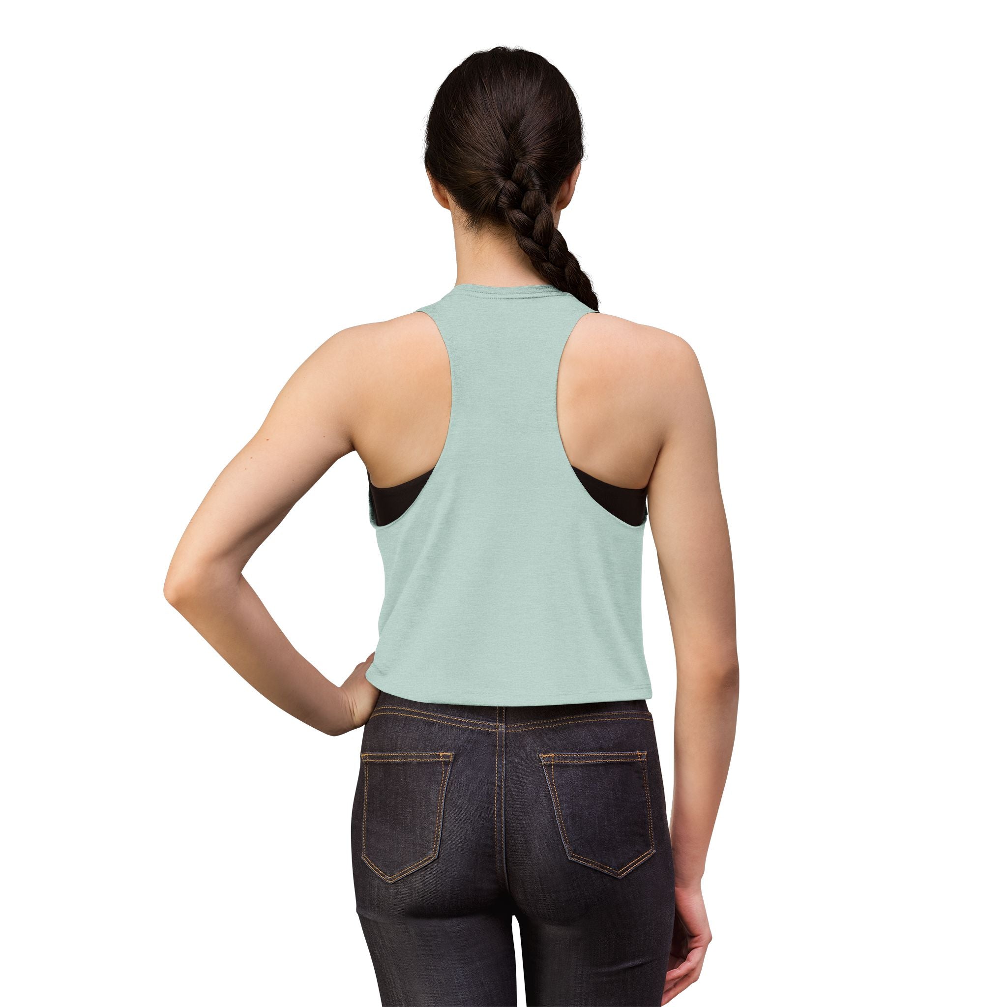 Heavy Metal Parking Lot Graphic Crop Top