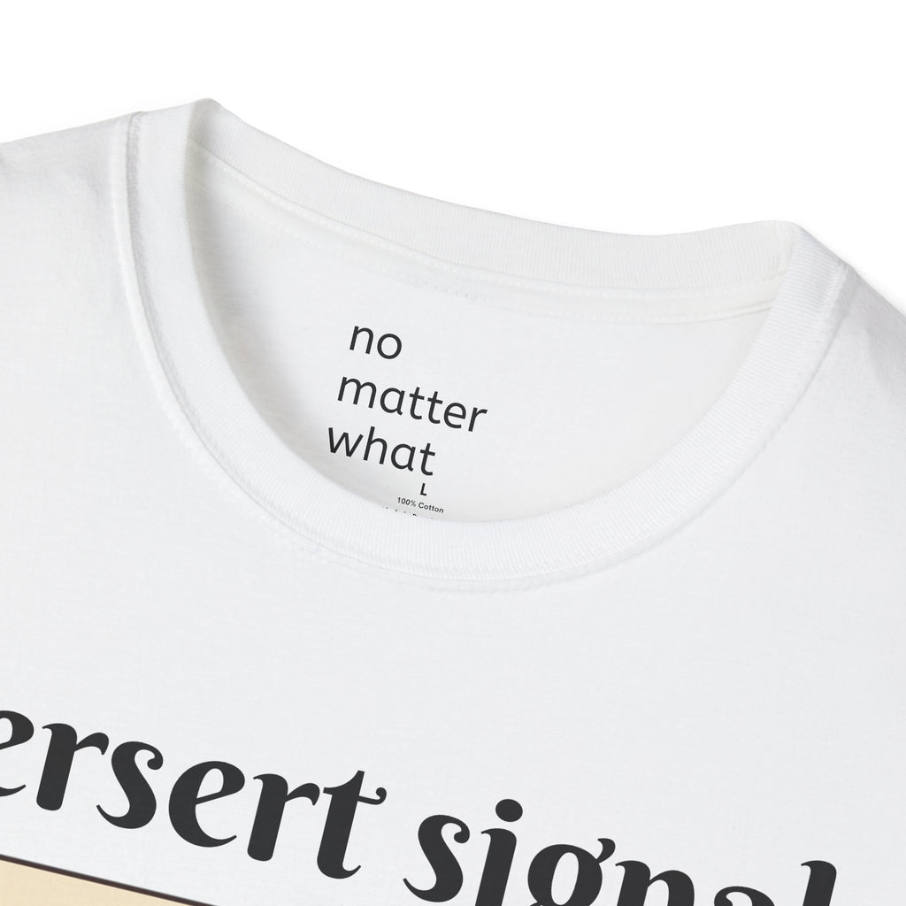 Desert Signal T-Shirt — Retro Satellite Dish Graphic Tee