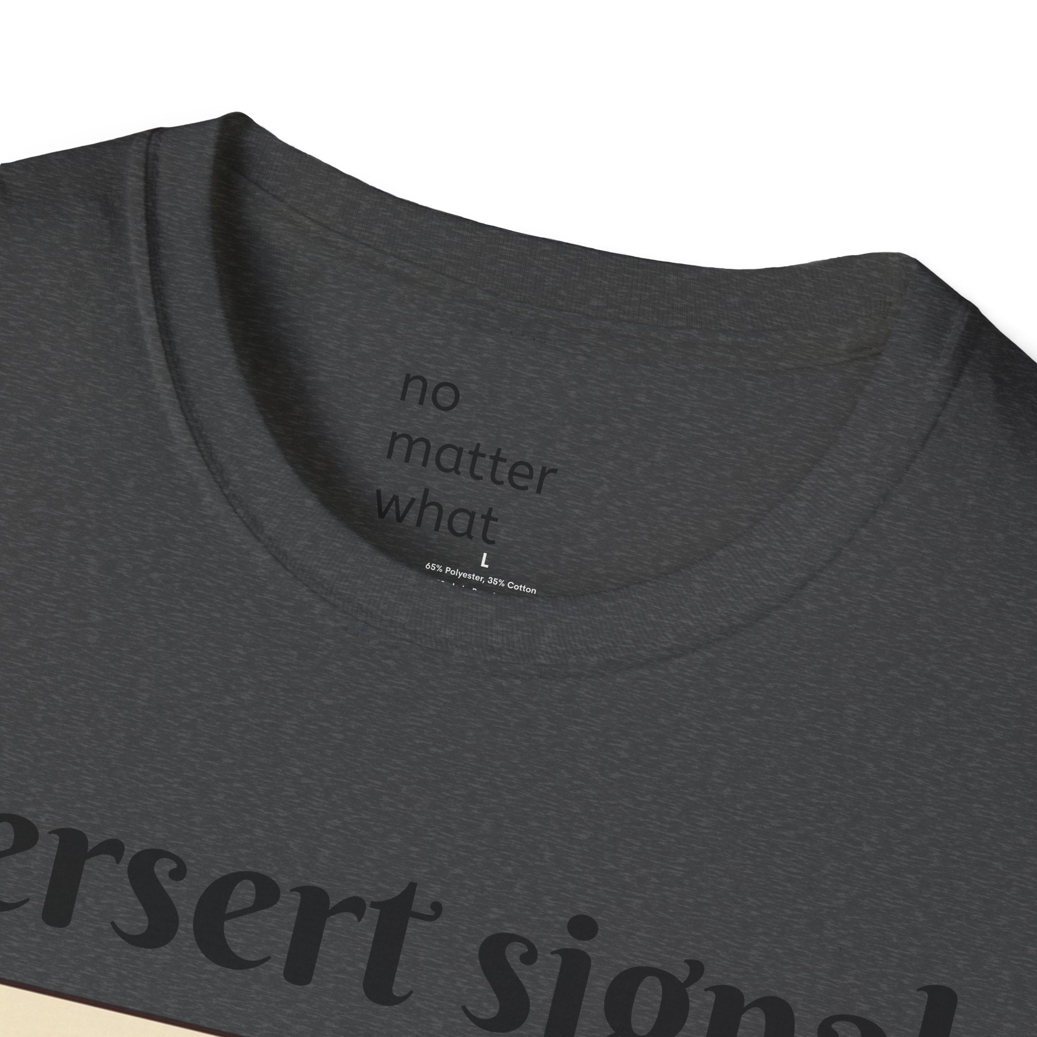 Desert Signal T-Shirt — Retro Satellite Dish Graphic Tee