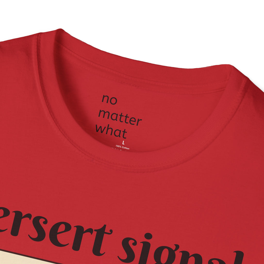 Desert Signal T-Shirt — Retro Satellite Dish Graphic Tee