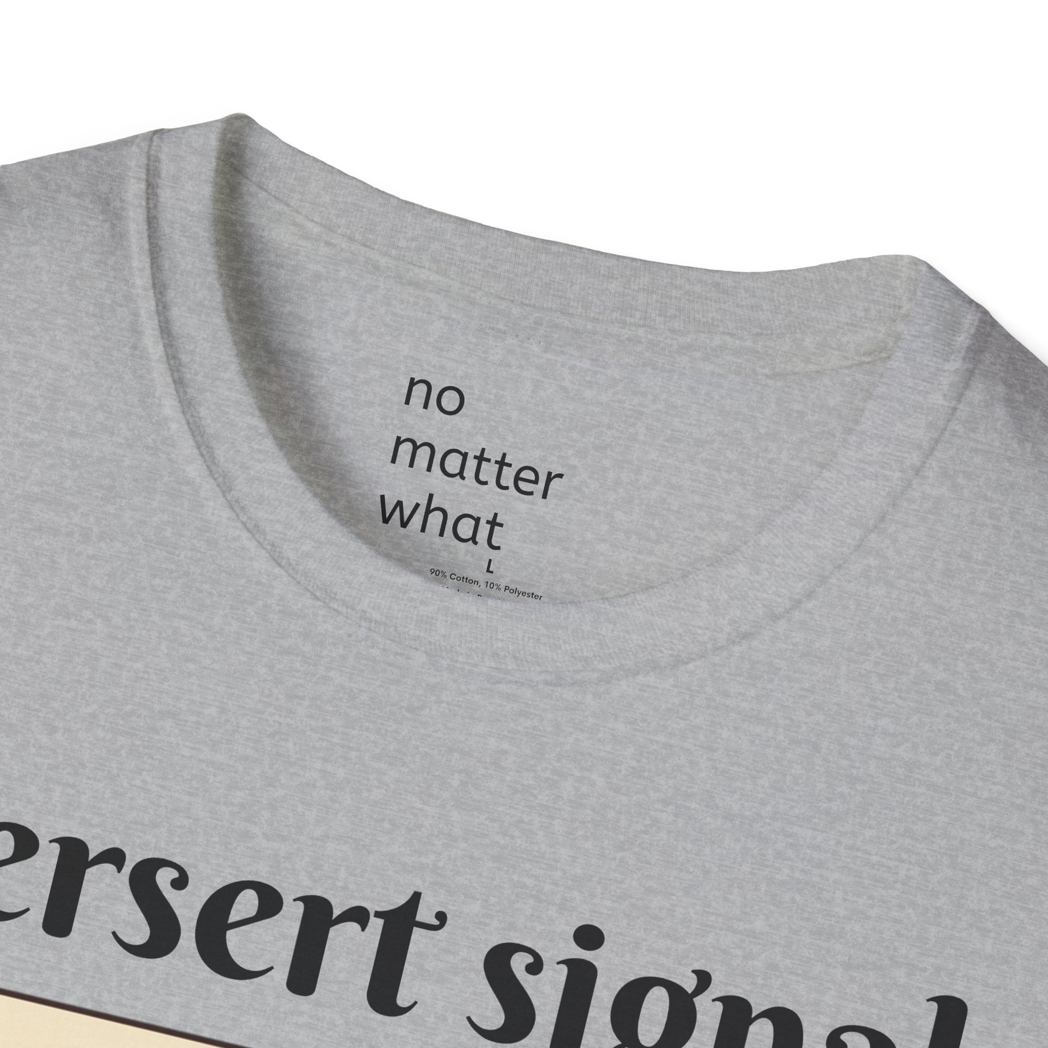 Desert Signal T-Shirt — Retro Satellite Dish Graphic Tee