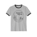Desert Signal Ringer Tee — Satellite Dish Graphic T-Shirt